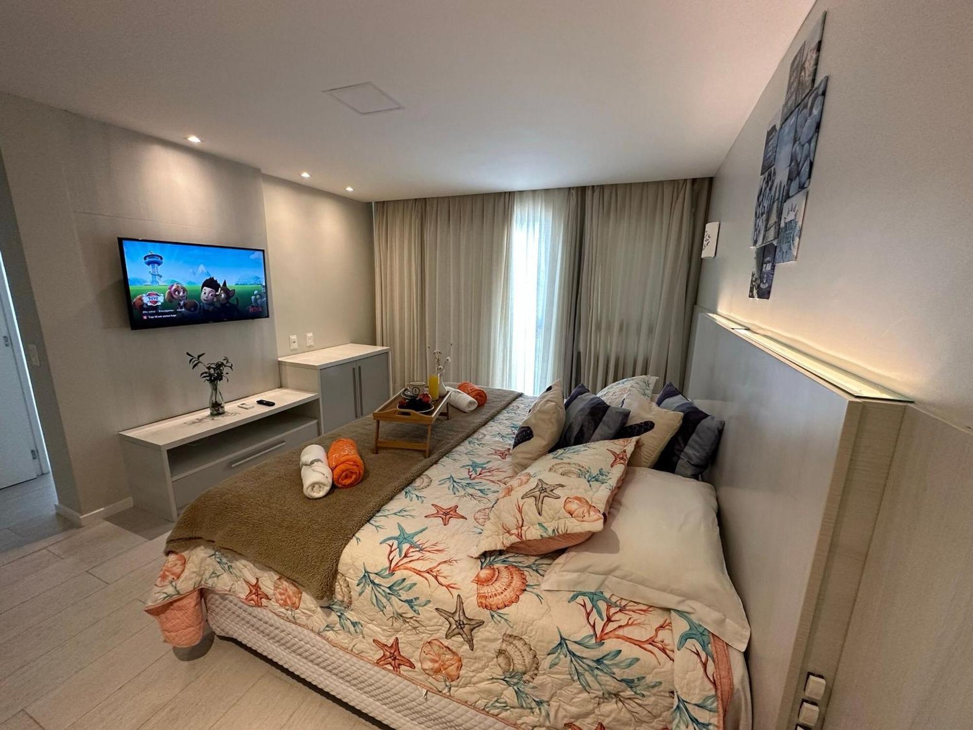 Terramaris - Aptos Vista Mar, Pe Na Areia, Vizinho Ao B Park أكويراز المظهر الخارجي الصورة