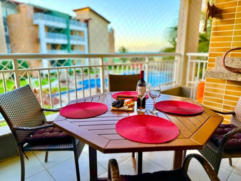 Terramaris - Aptos Vista Mar, Pe Na Areia, Vizinho Ao B Park أكويراز المظهر الخارجي الصورة