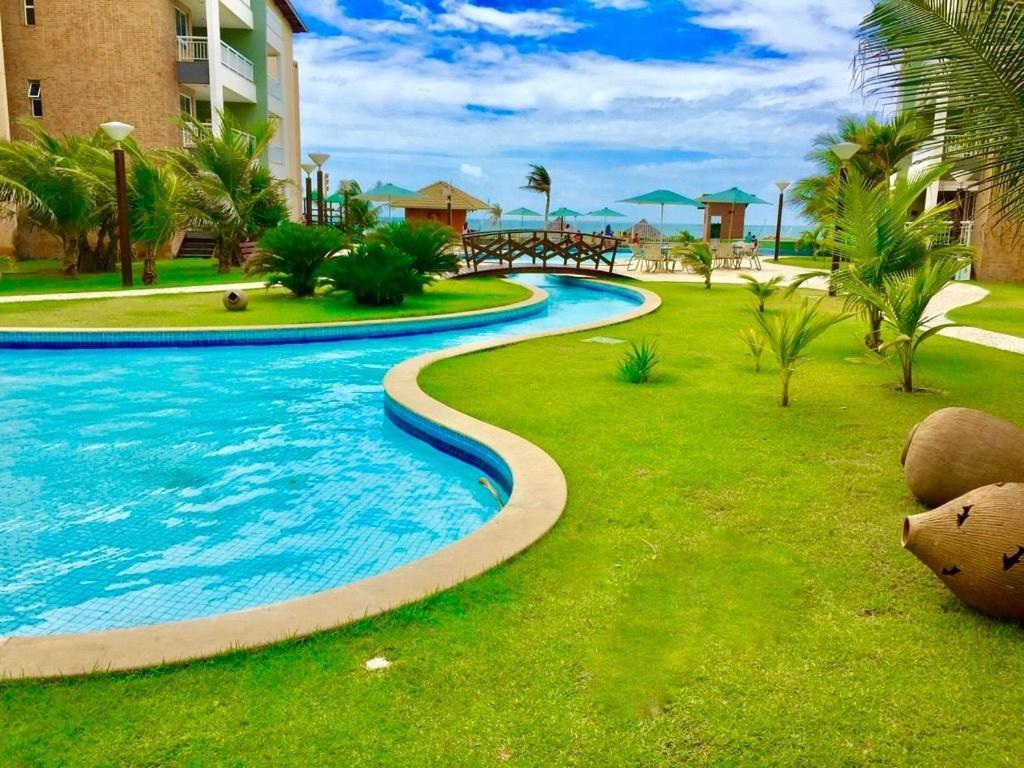 Terramaris - Aptos Vista Mar, Pe Na Areia, Vizinho Ao B Park أكويراز المظهر الخارجي الصورة