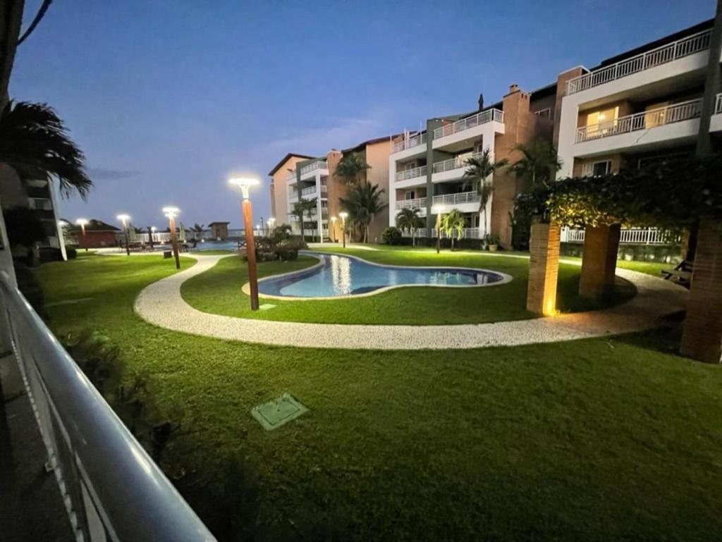 Terramaris - Aptos Vista Mar, Pe Na Areia, Vizinho Ao B Park أكويراز المظهر الخارجي الصورة